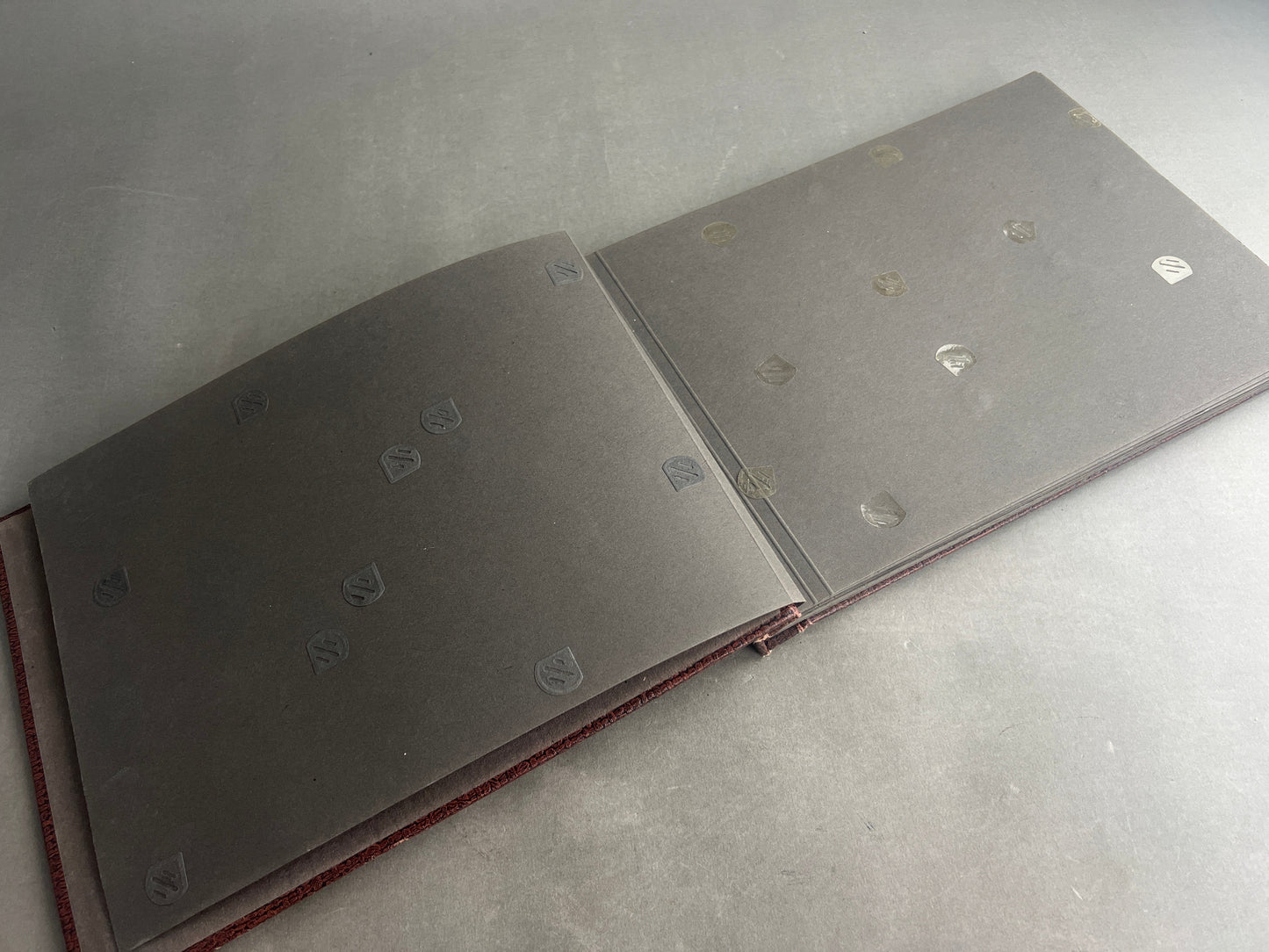 WW2 Tysk Heer Fotoalbum. Tomt. Original.