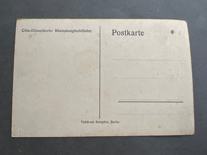 WW1 Tysk Postkort. Original.