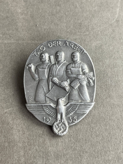 WW2 Tysk Tinnie / Dagsbadge. Original