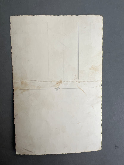 WW2 Tysk Wehrmacht Foto-Postkort. Original.