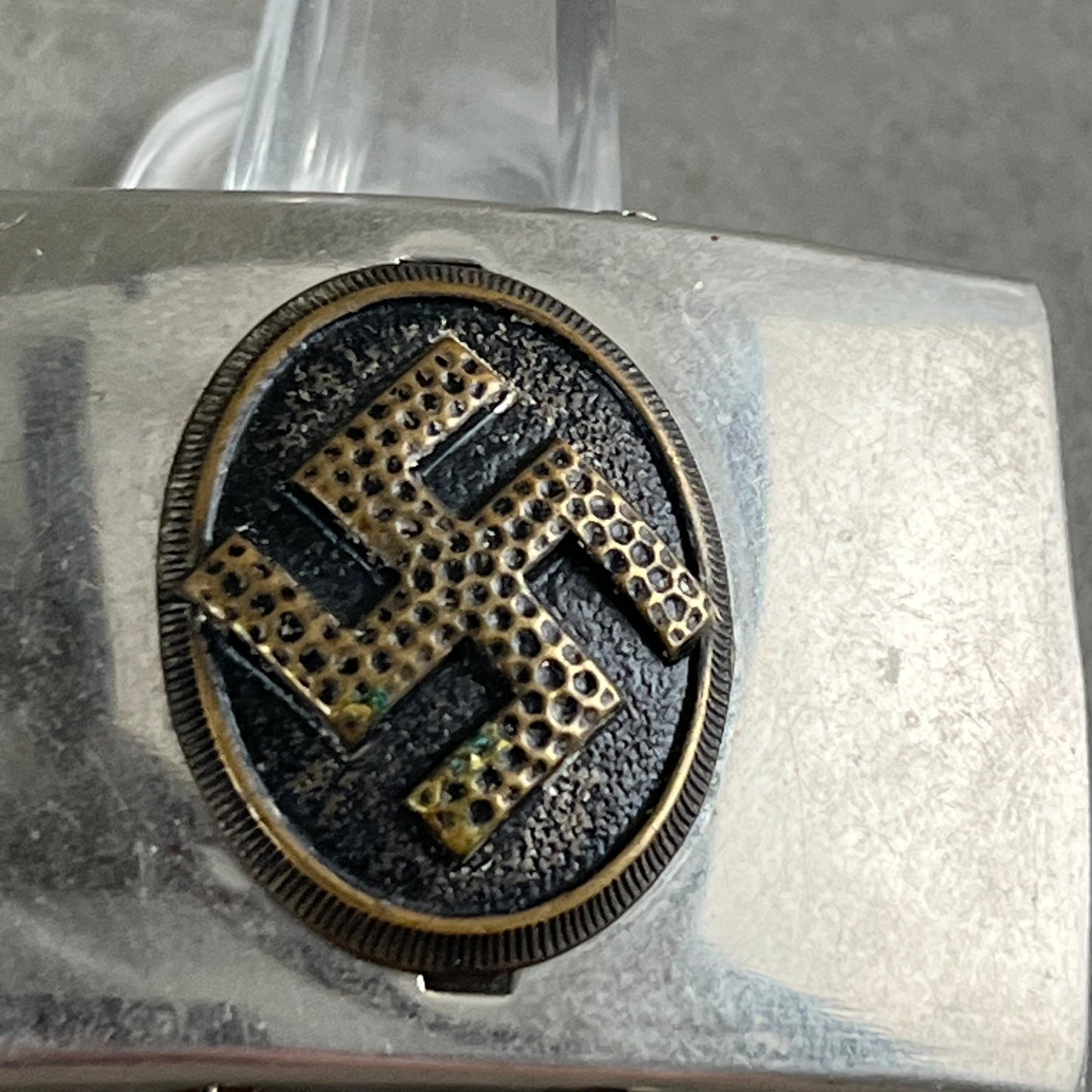 WW2 Tysk Tidlig NSDAP Sympatisør Bæltespænde. Original.