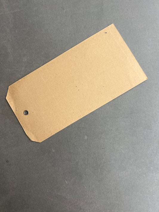 WW2 Tysk Feldpost Pakkelabel. Original.