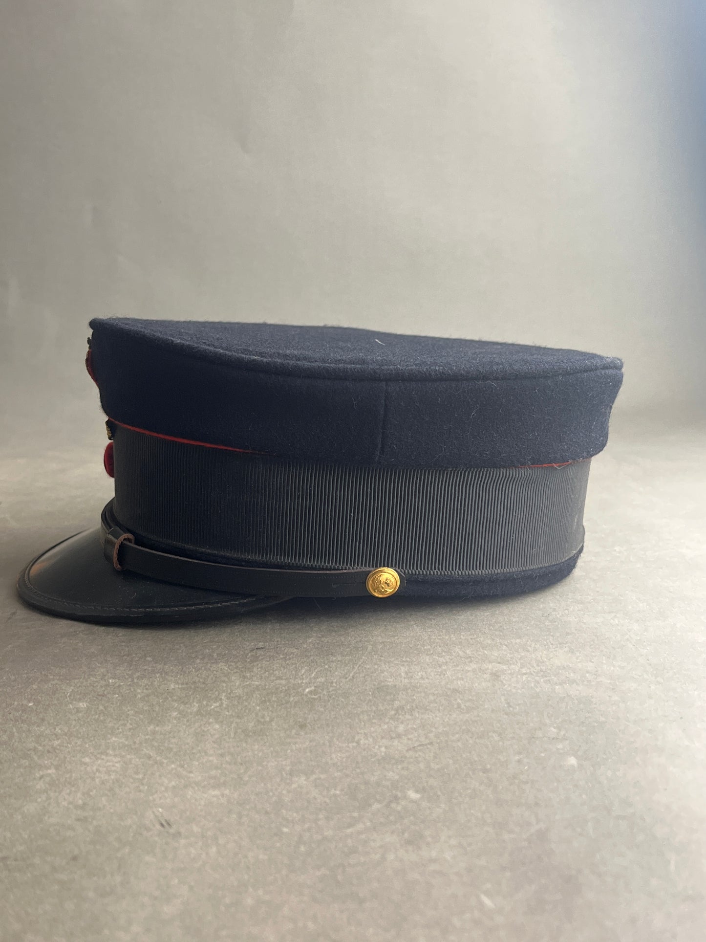 Ældre Dansk DSB Kasket. Original.