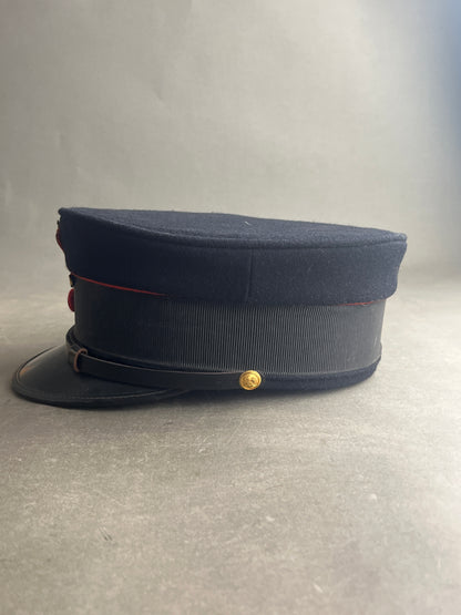 Ældre Dansk DSB Kasket. Original.