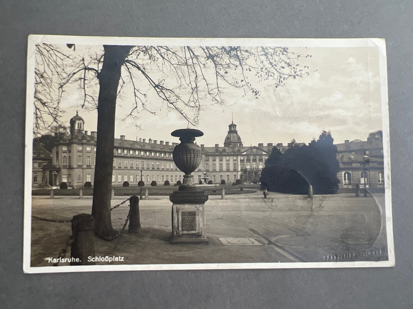 WW2 Tysk Postkort. Sendt til Danmark. Original.