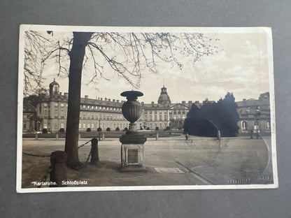 WW2 Tysk Postkort. Sendt til Danmark. Original.