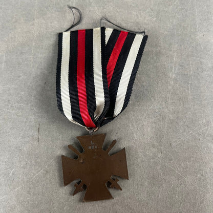 WW1/WW2 Tysk Frontkæmper Medalje. Original.