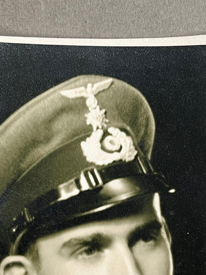 WW2 Tysk Wehrmacht "Gebirgsjäger" Foto-Postkort. Original.