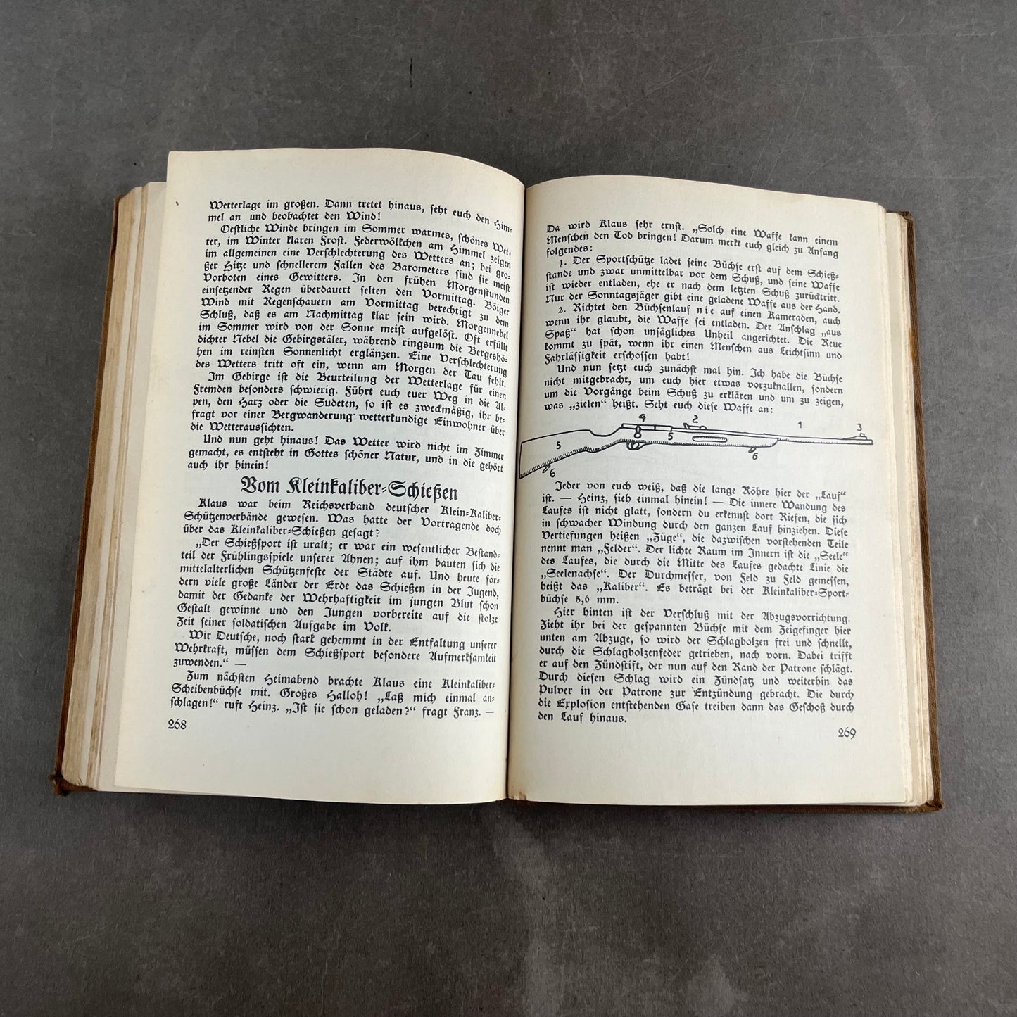 WW2 Tysk Tidlig HJ Instruktionsbog. Fra 1933. Sjælden. Original.