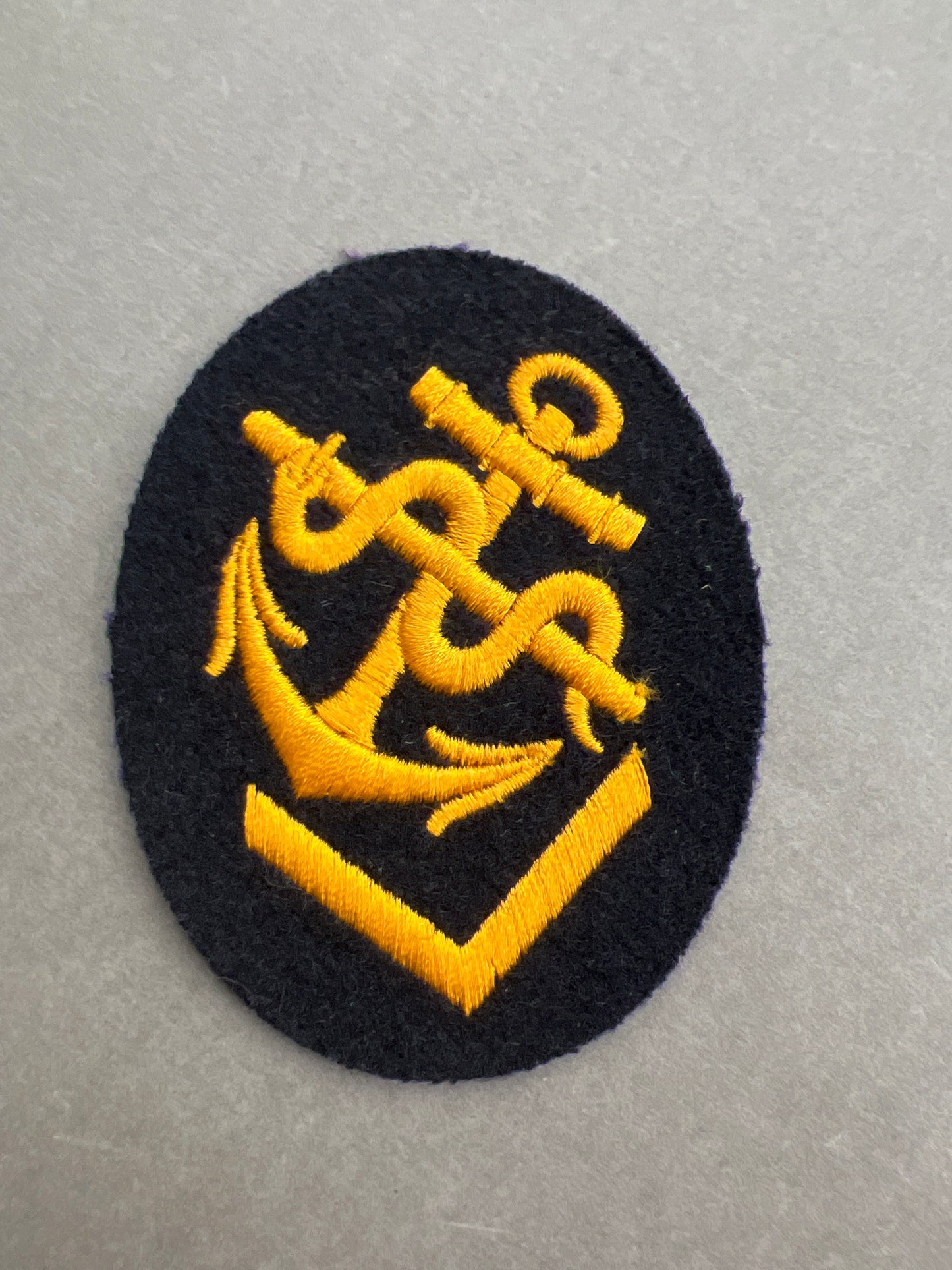 WW2 Tysk Kriegsmarine Specialist Ærmemærke. Original.