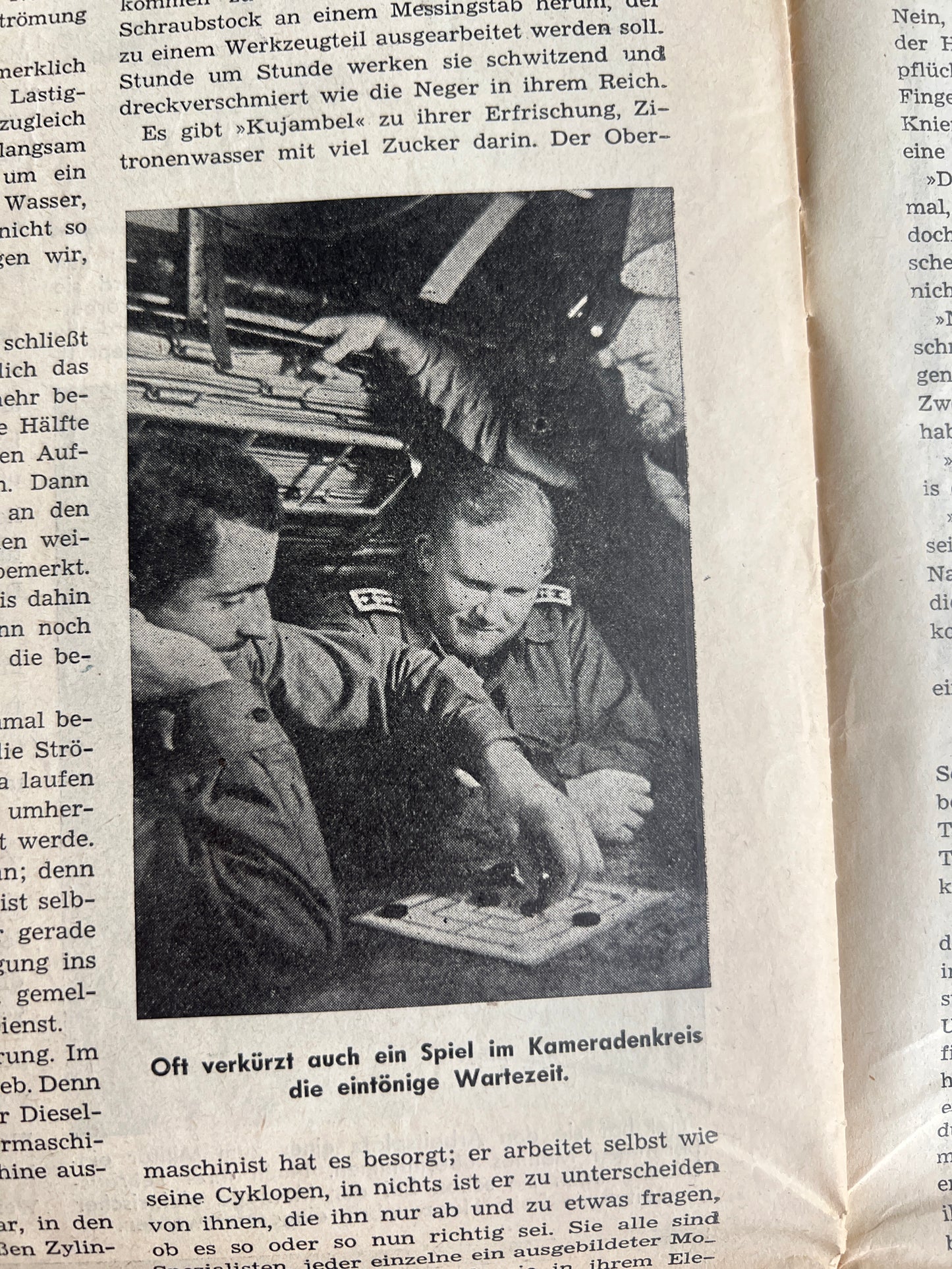 WW2 Tysk/Dansk "Kopenhagener Zeitung" Avis. Original. Original.