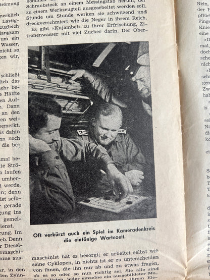 WW2 Tysk/Dansk "Kopenhagener Zeitung" Avis. Original. Original.