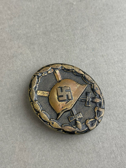 WW2 Tysk Sårettegn i Sort. Original.