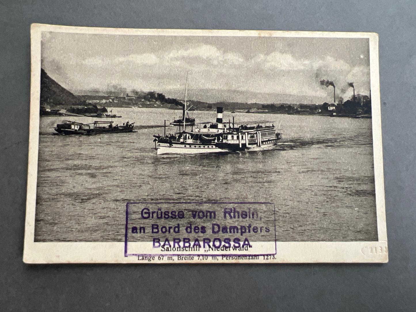 WW1 Tysk Postkort. Original.
