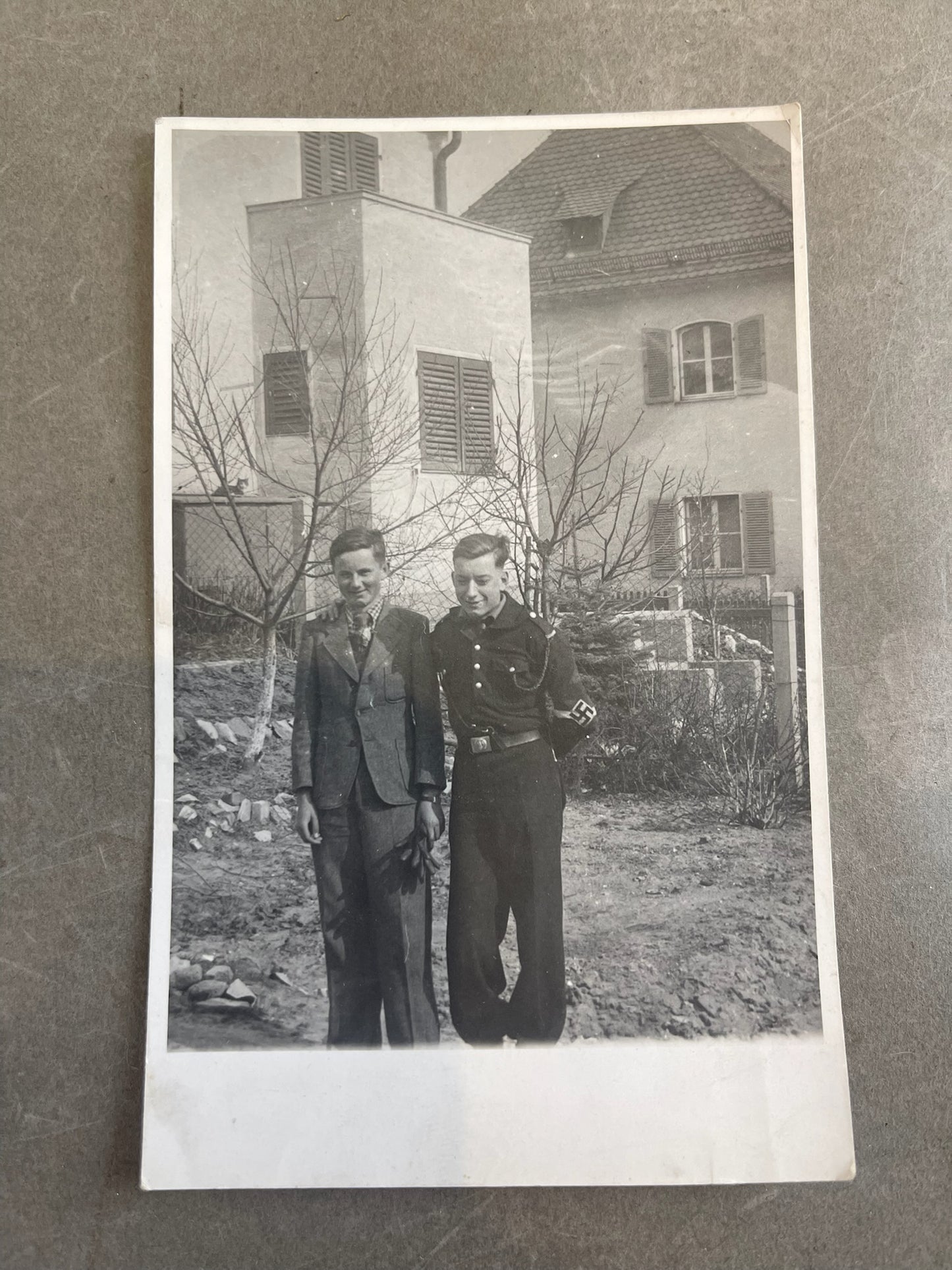WW2 Tysk Foto af HJ Medlem. Original.
