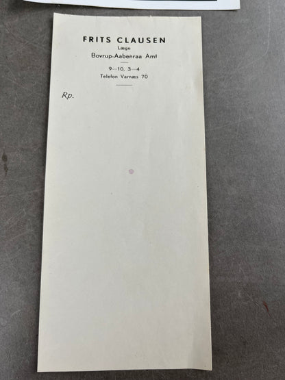 WW2 Dansk DNSAP Frits Clausen Lot. Sjælden! Original.