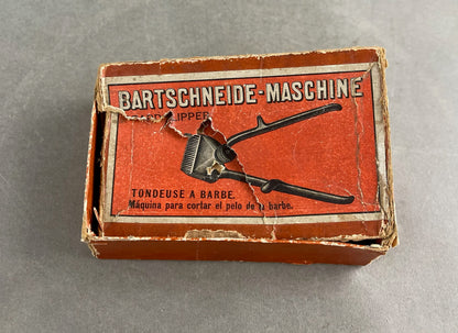 WW1/WW2 Tysk Barber-klipper. God til display. Original.