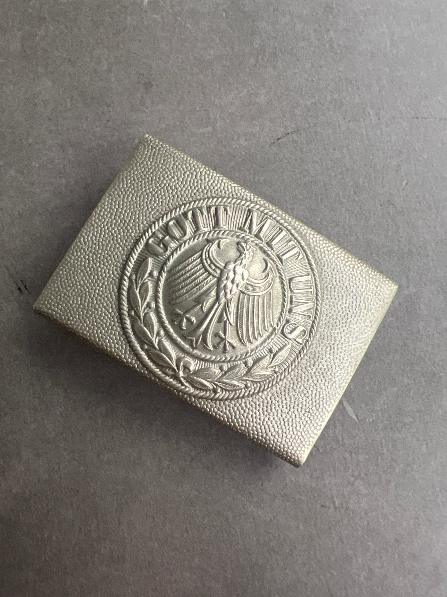 WW2 Tysk Reichsheer Bæltespænde. Fra 1920/1930'erne (Inden AH kom til mangten). Original.