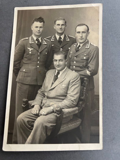 WW2 Tysk Luftwaffe Foto-Postkort. Original.