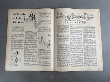 WW2 Tysk "Die Woche" Blad. Original.