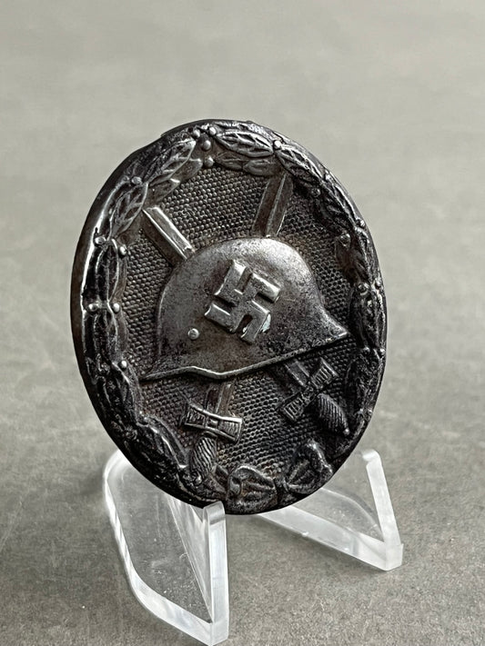 WW2 Tysk Sårettegn i Sort. Original.