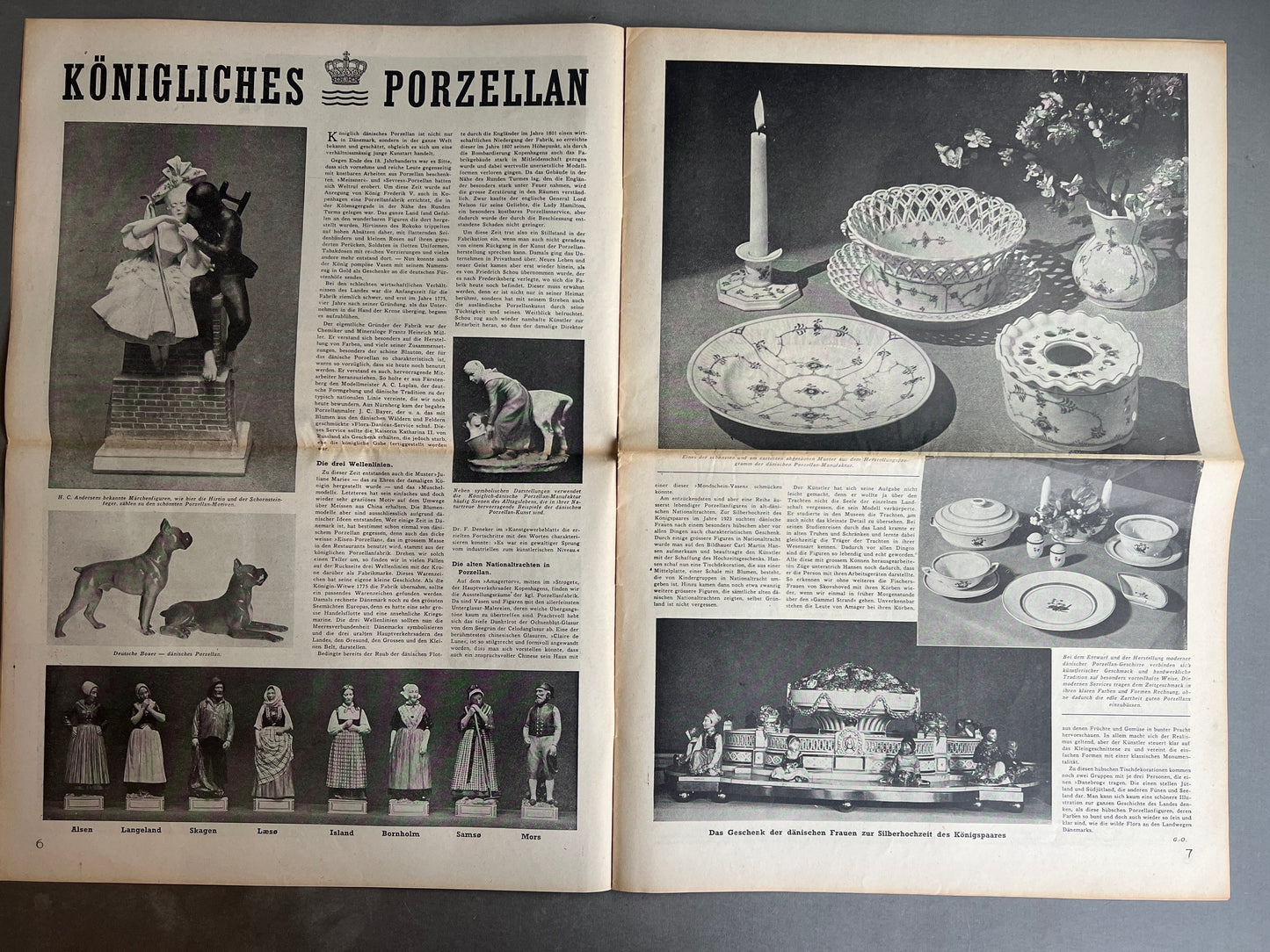 WW2 Tysk/Dansk "Kopenhagener Zeitung" Avis. Original. Original.