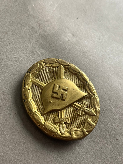 WW2 Sårettegn i sort. Original.