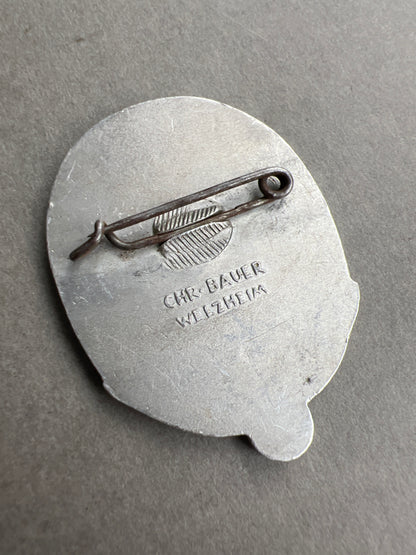 WW2 Tysk Tinnie/Dagsbadge. Original.