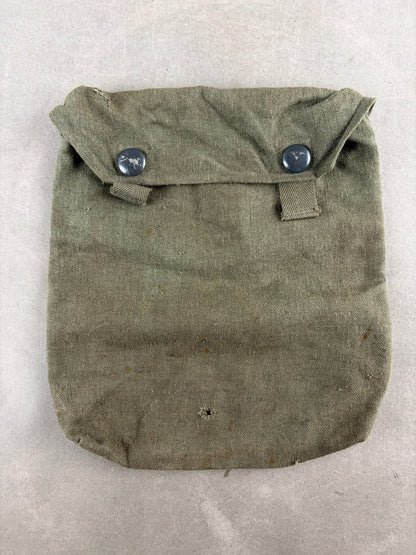 WW2 Tysk Gasslag Pose. Godt stemplet. Original.