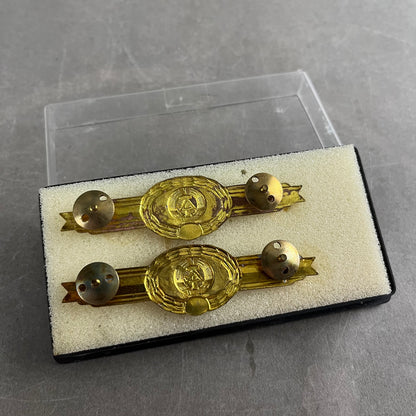 Østtysk DDR Medaljer i æske. Original.