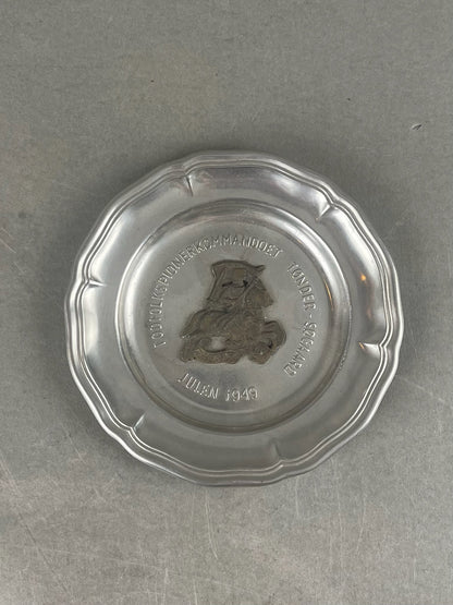 Blandet Lot af danske militær platter. Original.