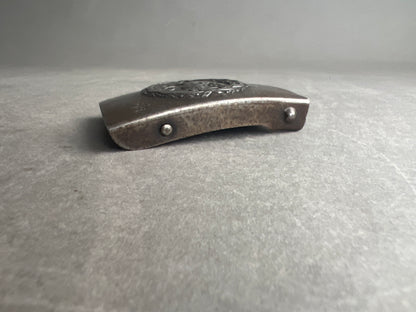 WW2 Finsk Bæltespænde. Også brugt af de danske Finlandsfrivillige. Original.