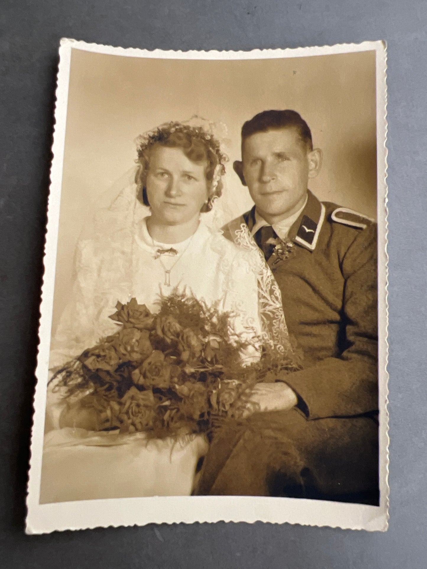 WW2 Tysk Luftwaffe Foto-Postkort. Original.