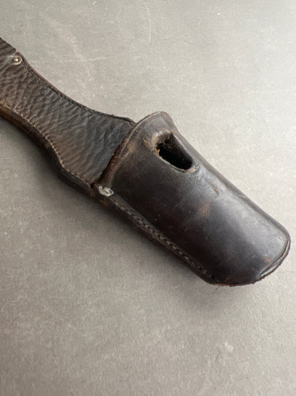 WW2 Tysk K98 Bajonet Frø i Brun. Med fremstiller. Original.