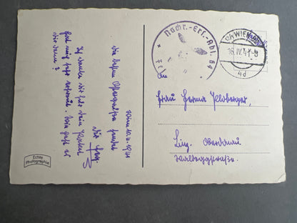 ww2 Tysk Feldpost fra en Nachrichten Soldat. Original.