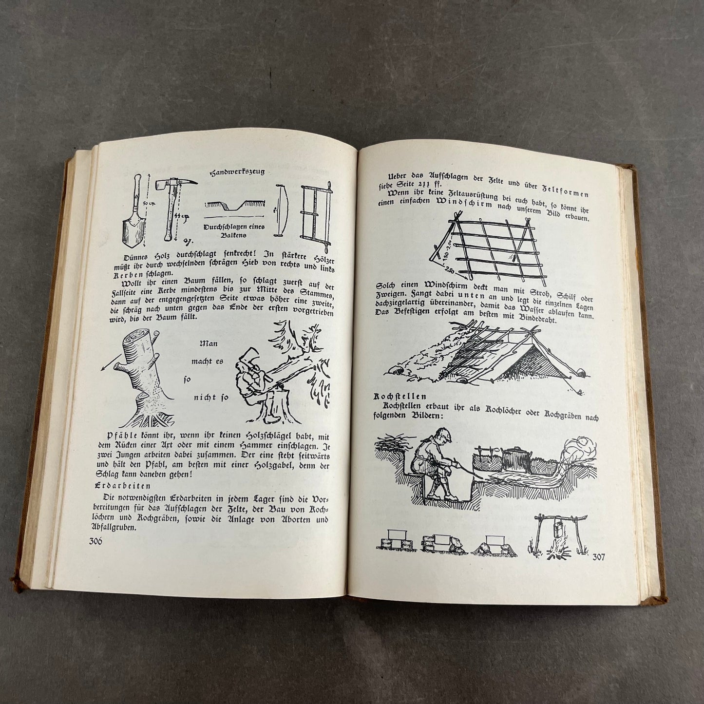 WW2 Tysk Tidlig HJ Instruktionsbog. Fra 1933. Sjælden. Original.