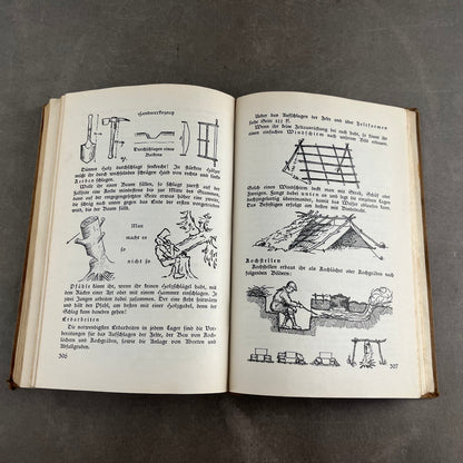 WW2 Tysk Tidlig HJ Instruktionsbog. Fra 1933. Sjælden. Original.