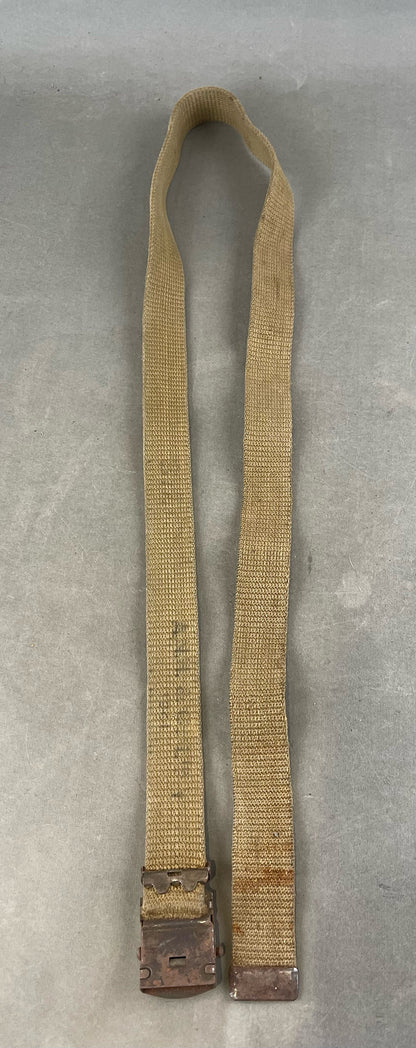 WW1/WW2 Amerikansk Webbing bælte. Original.