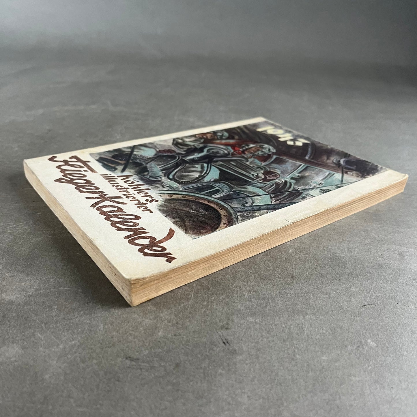 WW2 Tysk "Flieger Kalender" Bog. Årgang 1943. Original.