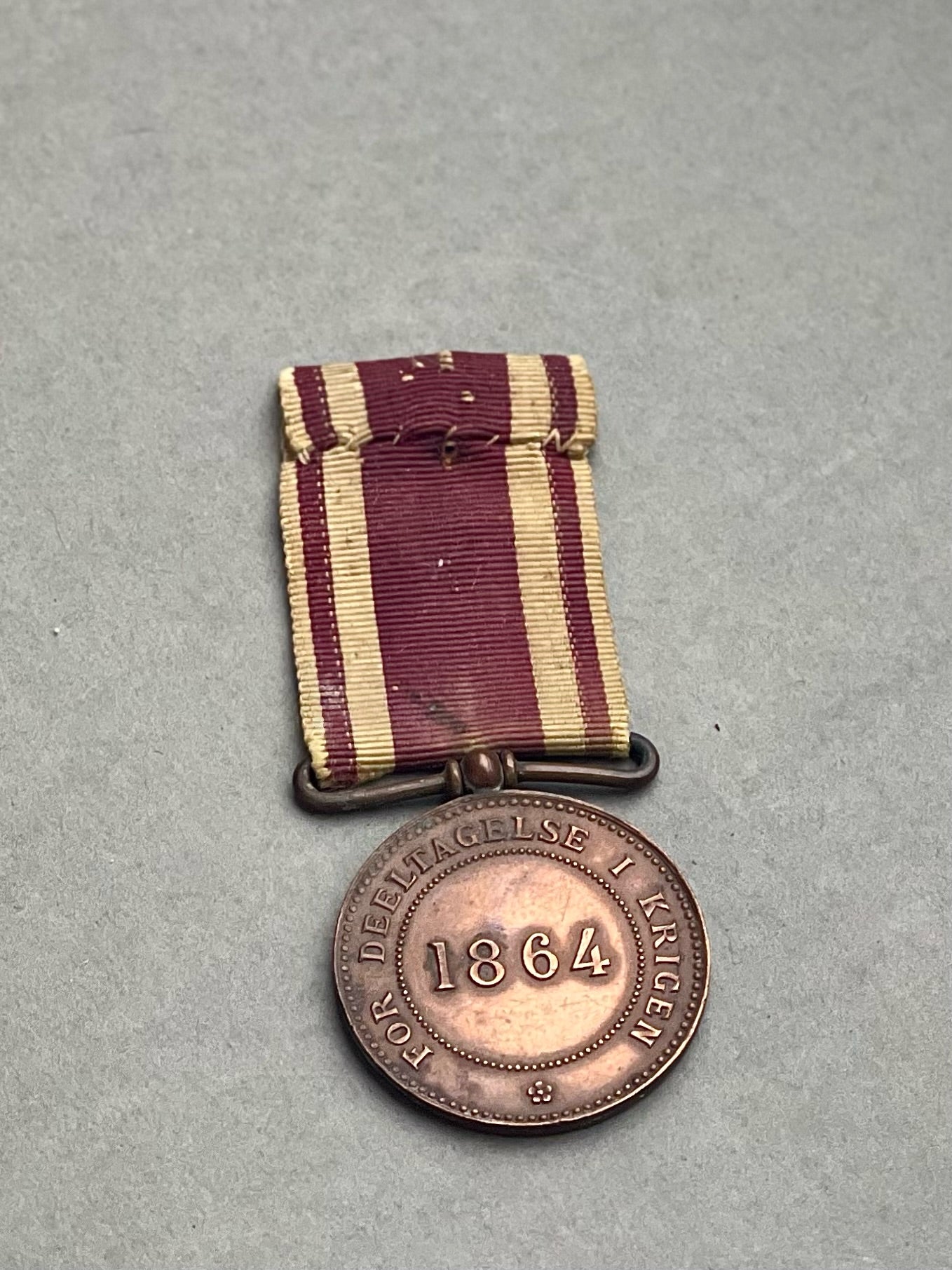 Dansk 1864 Medalje. Original.