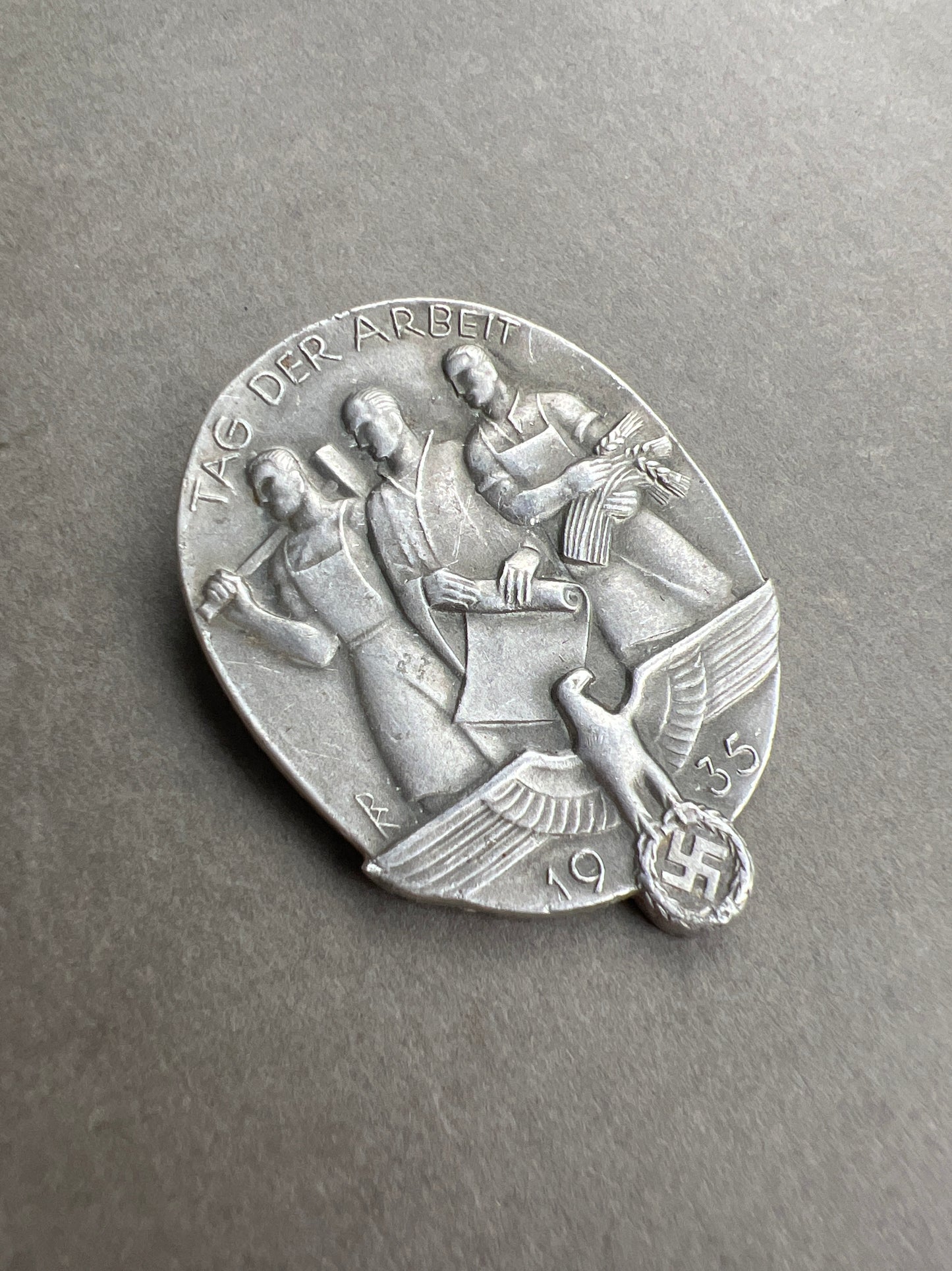 WW2 Tysk Tinnie/Dagsbadge. Original.