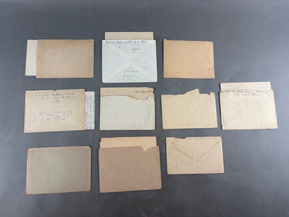 WW2 Tysk Feldpost Lot. 10 Stk. Original.