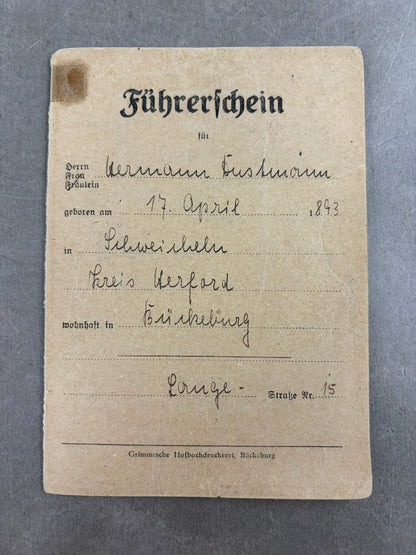 WW2 og Efterkrigs Tysk Blandet Lot. Original.