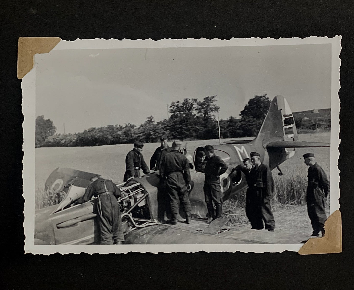 WW2 Tysk Wehrmacht Fotoalbum 1940'erne. MANGE(!) gode billeder fra felttoget i Frankrig. Original.
