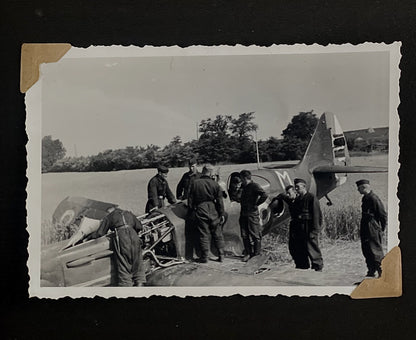 WW2 Tysk Wehrmacht Fotoalbum 1940'erne. MANGE(!) gode billeder fra felttoget i Frankrig. Original.