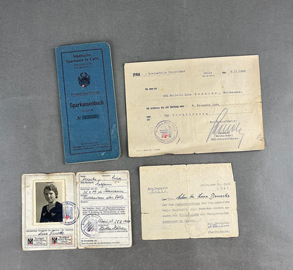 WW2 Tysk DRK Rødekors Lot fra en DRK-Helferin. Interessant. Original.