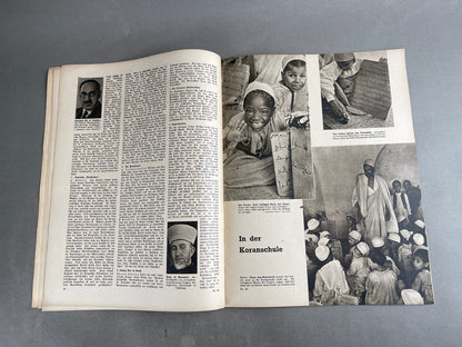 WW2 Tysk "Die Woche" Blad. Original.
