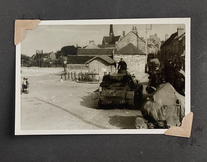 WW2 Tysk Wehrmacht Fotoalbum 1940'erne. MANGE(!) gode billeder fra felttoget i Frankrig. Original.