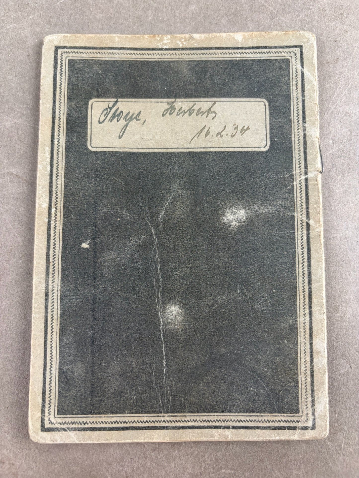 WW2 og Efterkrigs Tysk Blandet Lot. Original.