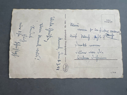 WW2 Tysk Postkort. Wehrmacht motiv. Original.